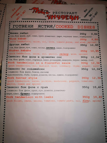 Opinii despre Пицария Ресторант “Чичовци” în София - Гастрономия и хотелиерство