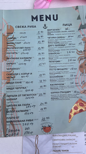 Opinii despre Sunrise Fish Restaurant în Поморие - Гастрономия и хотелиерство