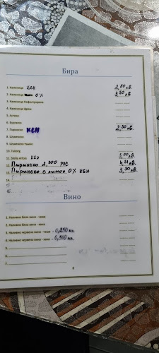 Кафе аперитив "НИНА" - Гастрономия и хотелиерство