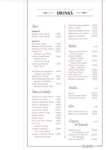 The Clock bar | food - София