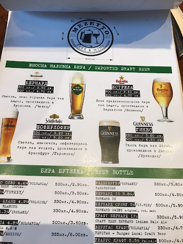 Мезетто биър енд уайн пъб - Бургас